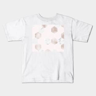 French Polynesia - pastel marble Kids T-Shirt